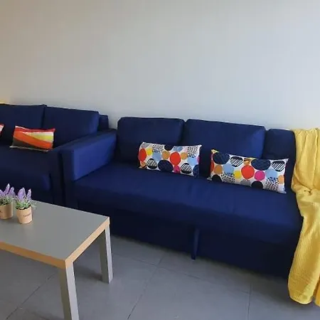 Blue Beachfront House Next To Golden Bay Holiday home Pyla
